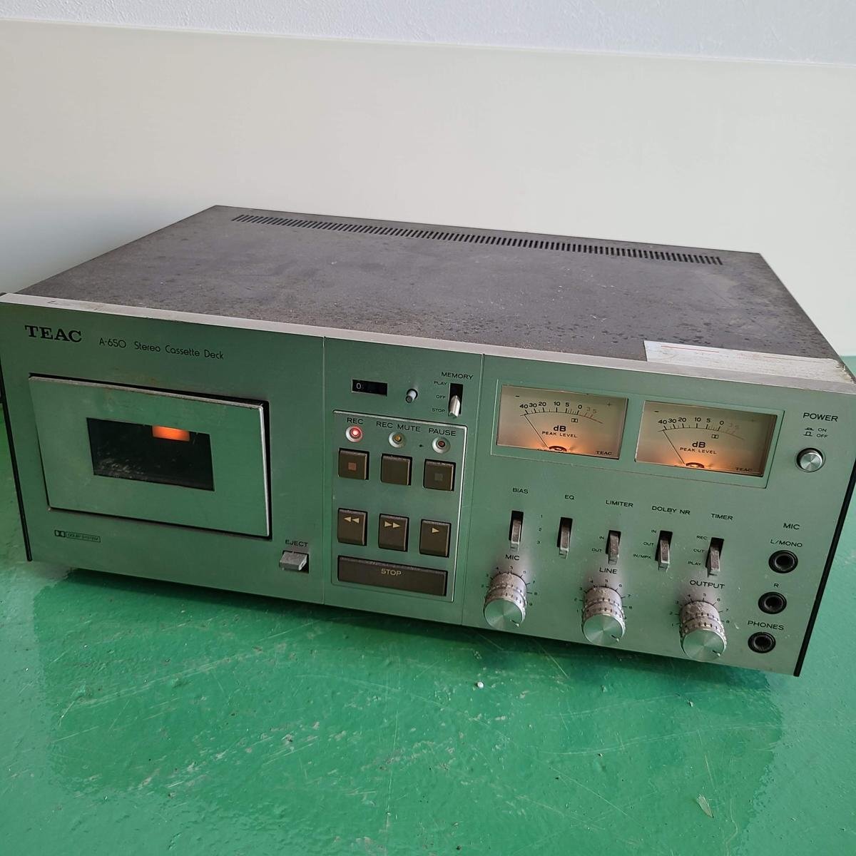 Yahoo!オークション -「teac カセットデッキ a-650」(カセットデッキ