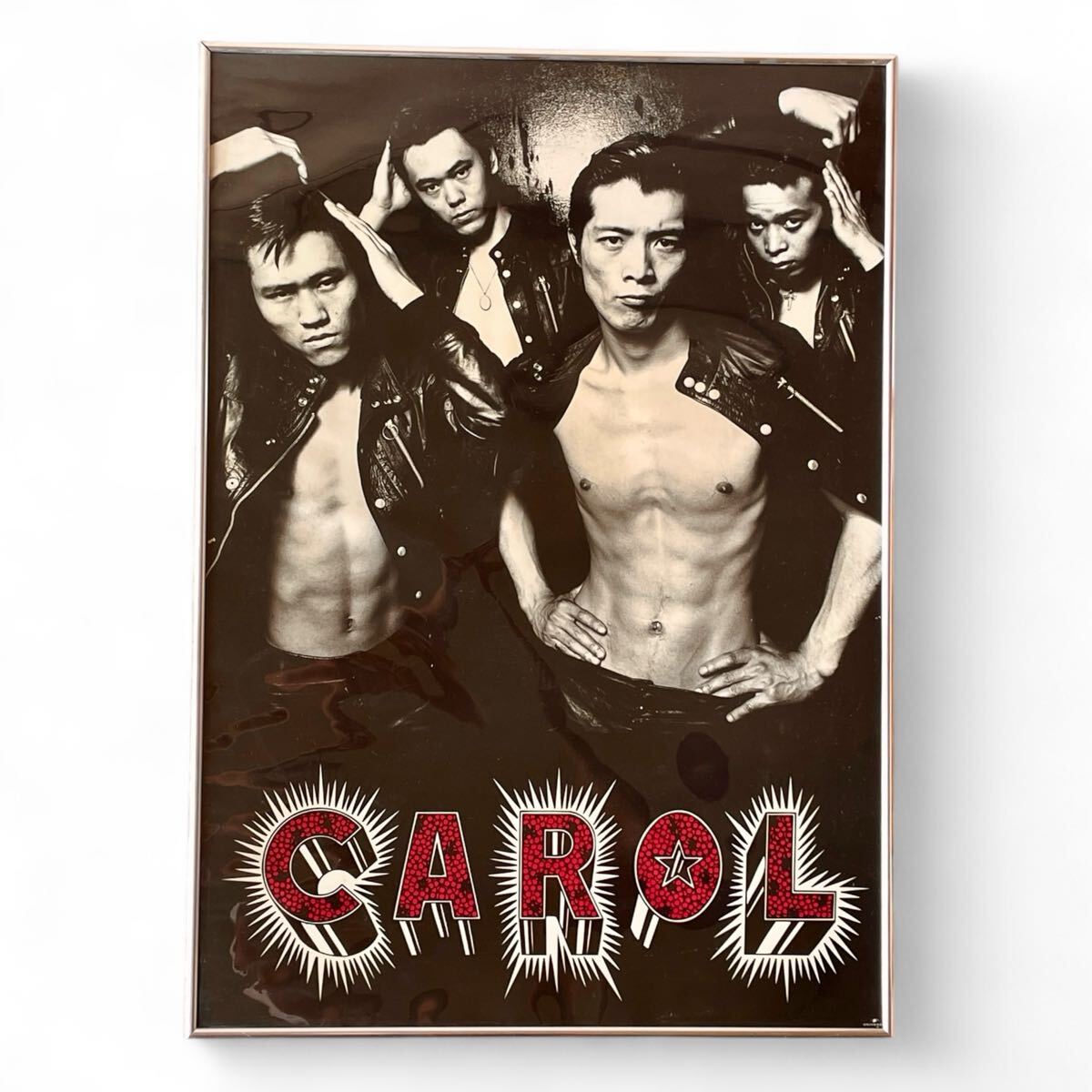 矢沢永吉/キャロル フィルムコンサート告知ポスター 矢沢永吉⁄キャロル