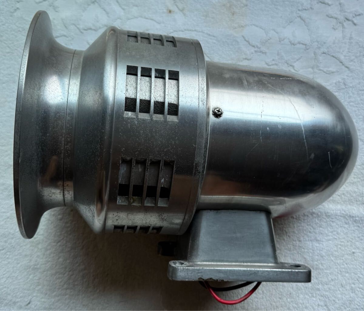 希少 手回しサイレン 当時物 アンティーク 希少 手回しサイレン 当時物