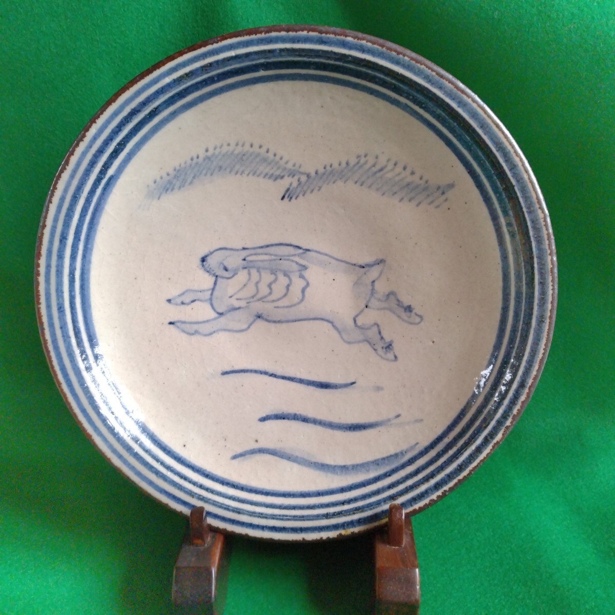 バーナード・リーチ 茶碗（カエルのモチーフ） バーナード・リーチ