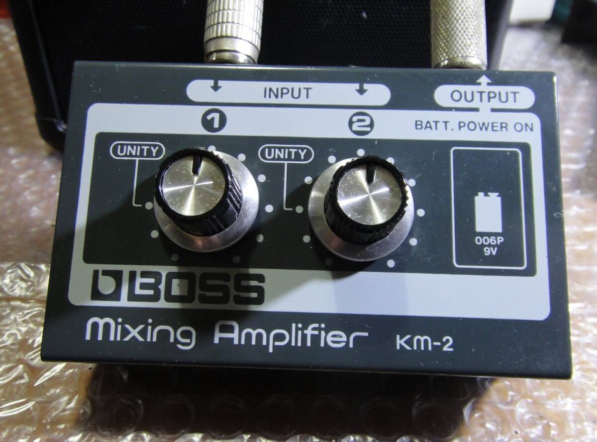 新品 BOSS KM-2 アナログミキサー プリアンプ Boss KM-2】メルカリで