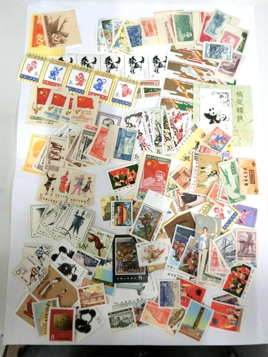 未使用品消印無し中国工業新しい機械切手アルバニア解放30年記念6