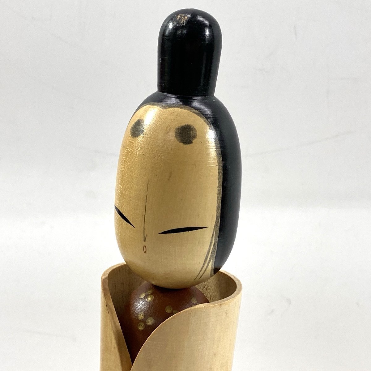 ◇創作こけし 志藤尚山「雪国の童」3点 28.5cm/39.5cm/45.8cm Yahoo