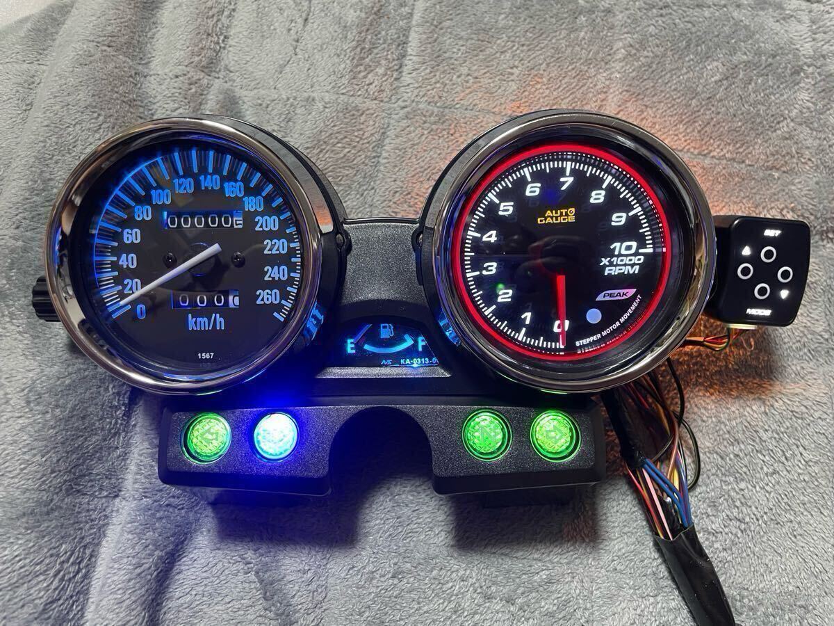 ZRX400 ZRX1100 ZRX1200Rメーターカワサキ純正270km フルスケール