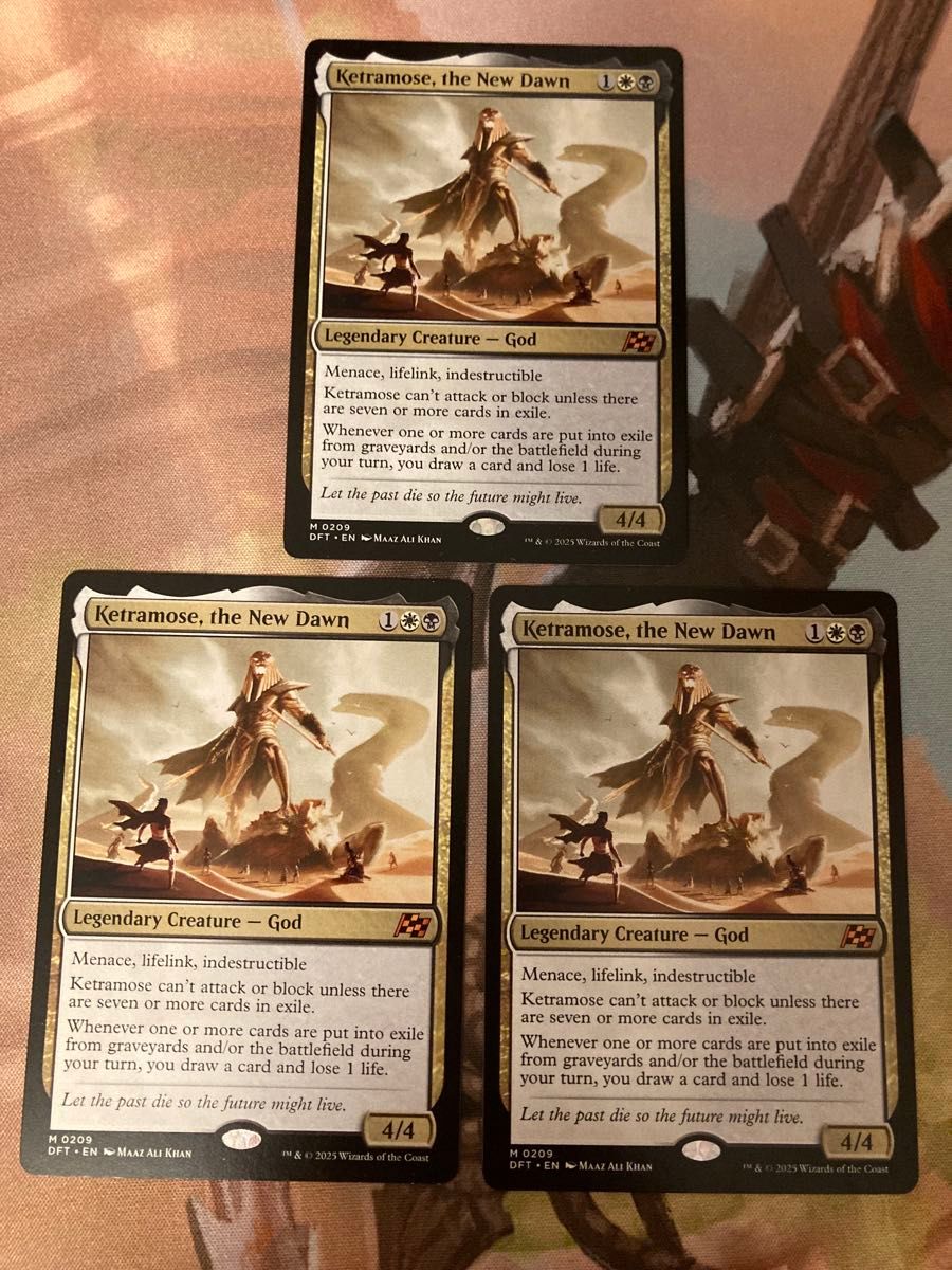 ボーダーレス】新たな夜明け、ケトラモーズ 英語版 MTG】新たな夜明け