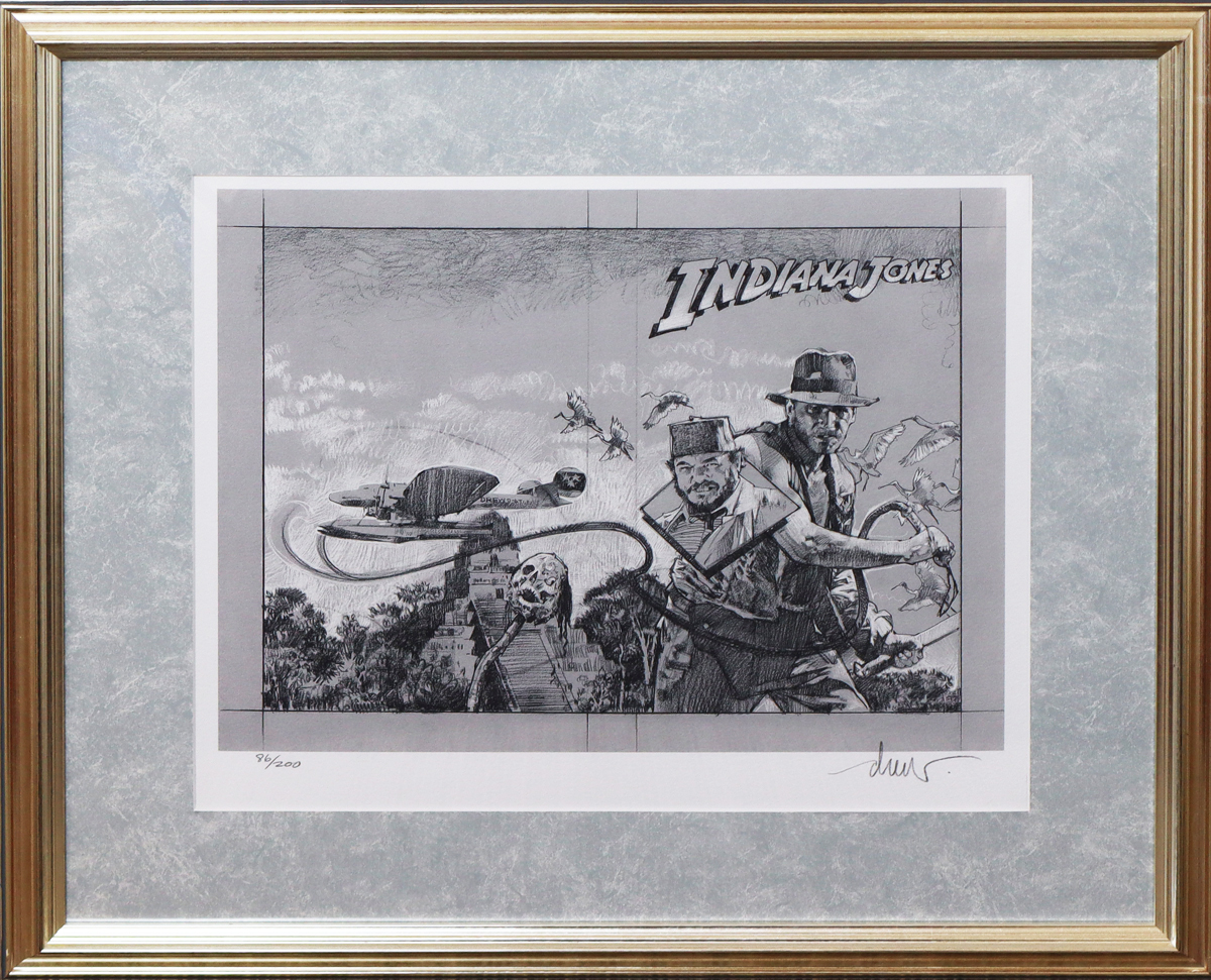 直筆サイン入】ドゥルーストゥルーザン作品 インディジョーンズ