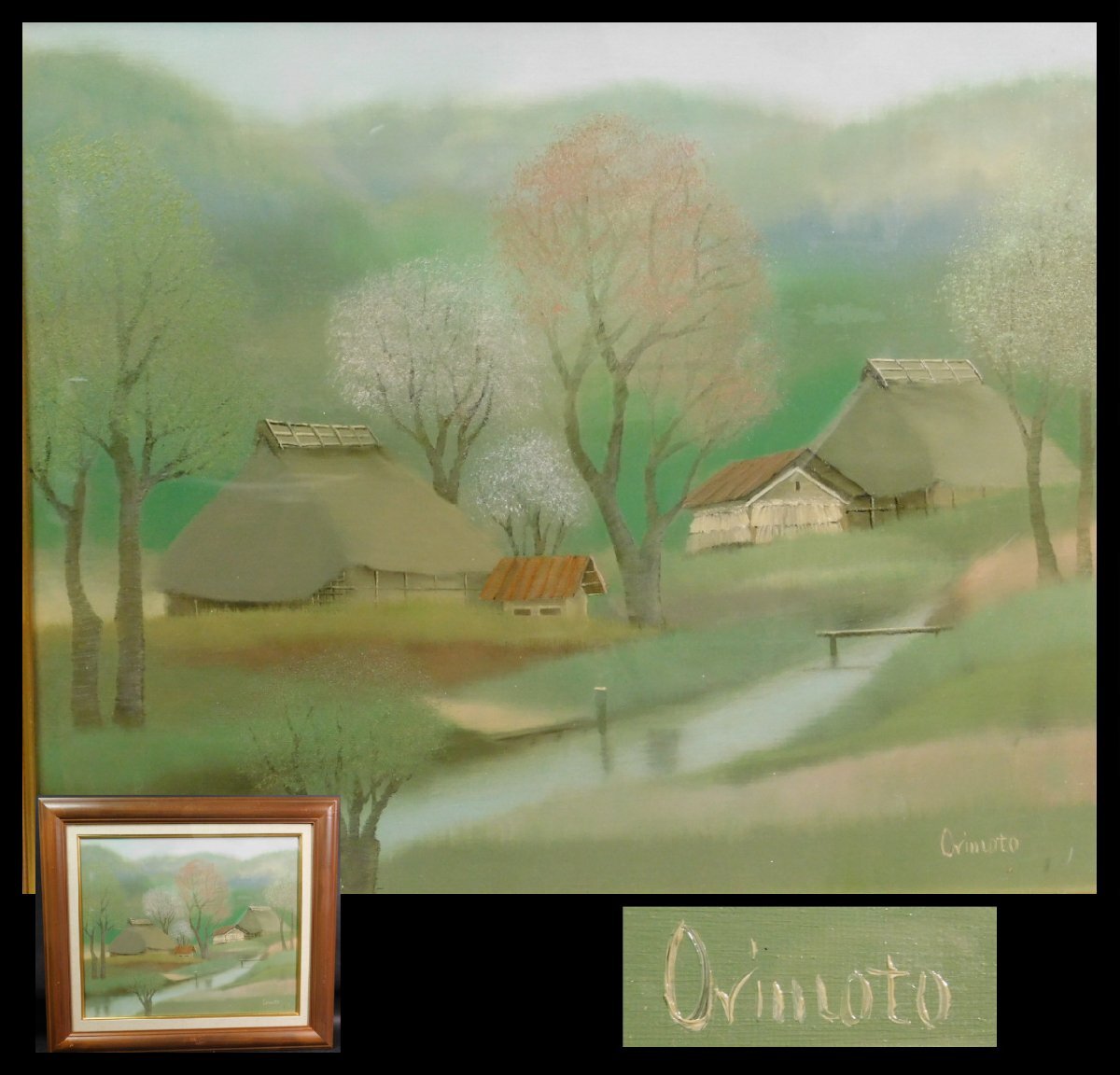 Yahoo!オークション -「折本」(油彩) (絵画)の落札相場・落札価格