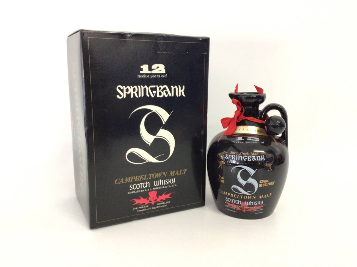 Yahoo!オークション -「スプリングバンク12年」(スコッチ) (ウイスキー