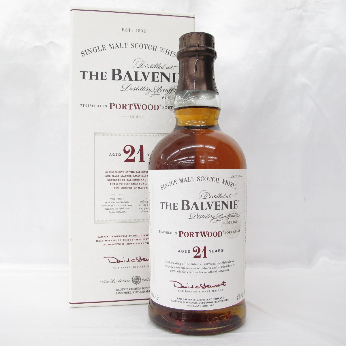 み*と様 THE BALVENIE 18年 ブランデー ギフトボックス付き 未開 み*と