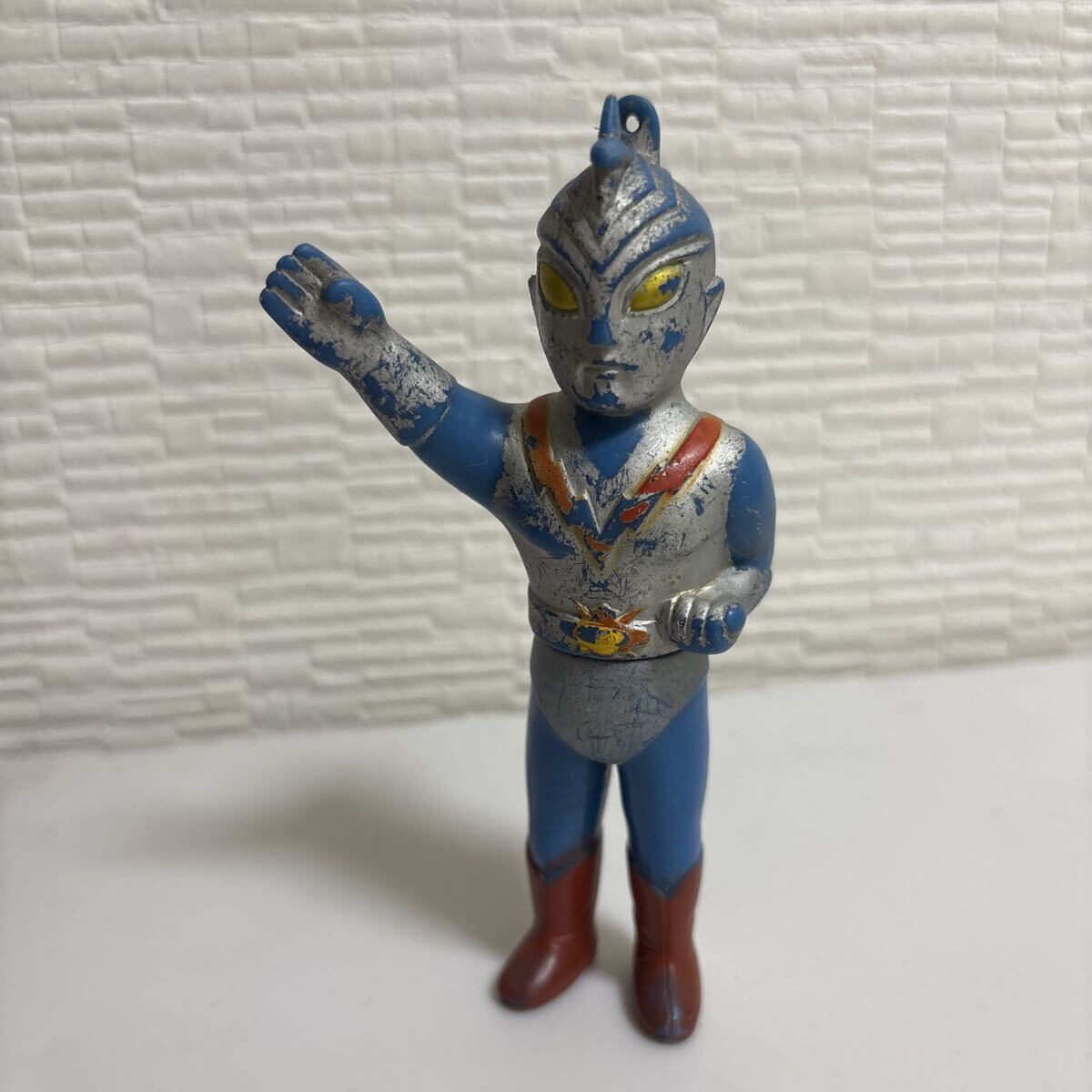 当時物 流星人間ゾーン 恐獣ソフビ5体 未開封 オレンジ ブルマァク