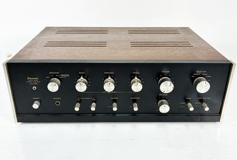サンスイAU-666プリメインアンプ中古(OH済) サンスイAU-666プリメイン