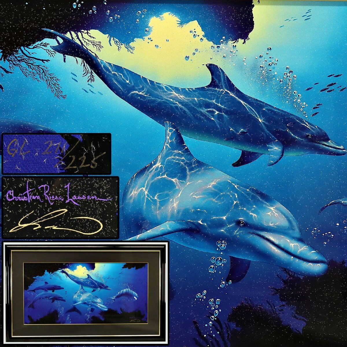 Yahoo!オークション -「ラッセン」(版画) (美術品)の落札相場・落札価格