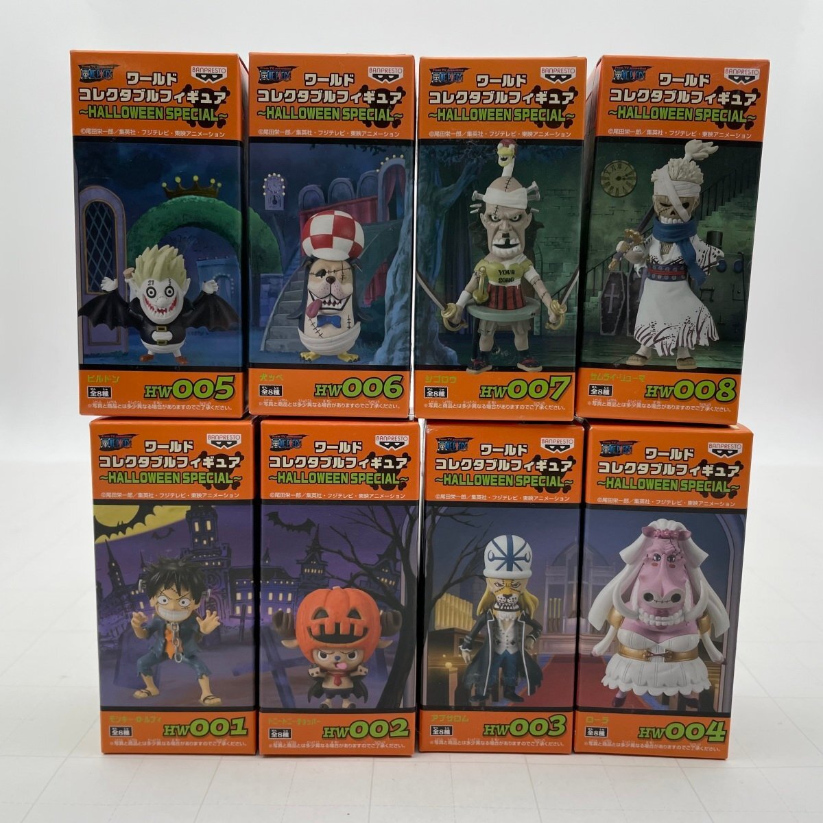 購入 ○BANPRESTO トレーディングフィギュア 全8種セット 「ワンピース