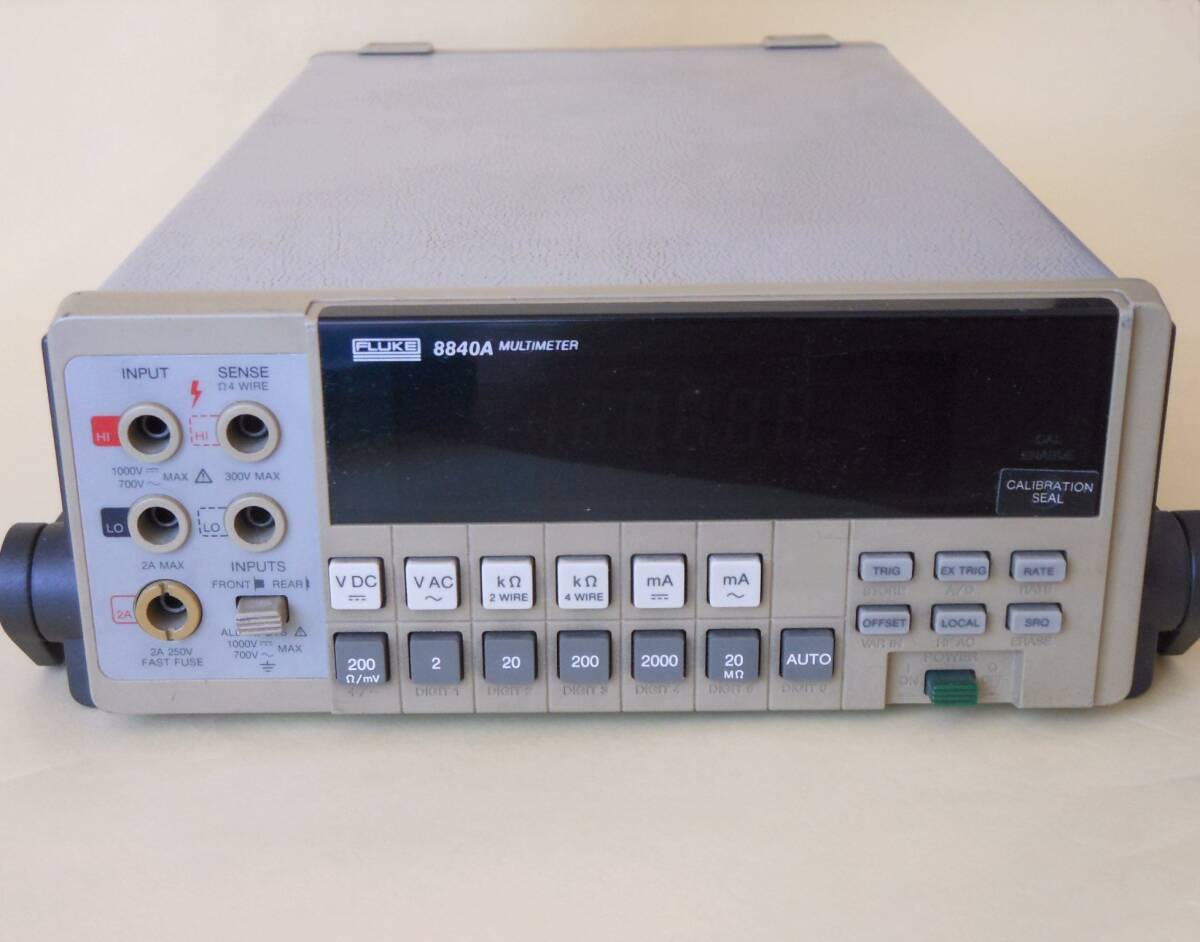 Yahoo!オークション -「fluke (8840a 8842a)」の落札相場・落札価格