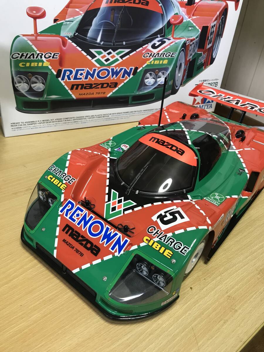 Yahoo!オークション -「タミヤ マツダ787b」(完成品（電動）) (自動車