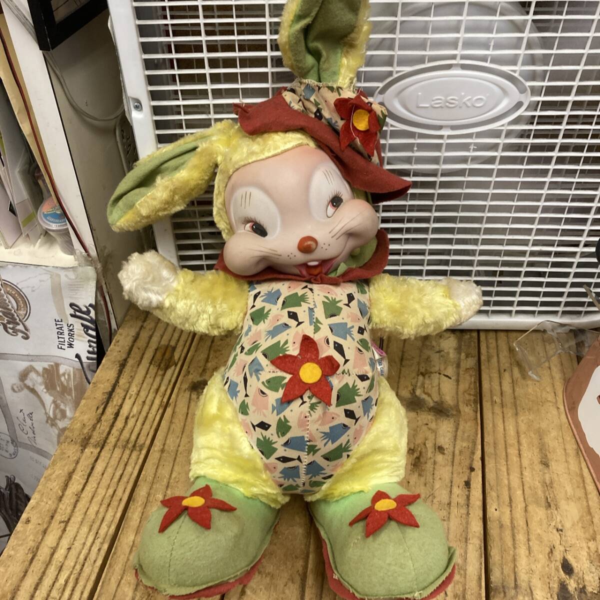 ラシュトン ねずみ ラバーフェイス ビンテージ ラシュトン ねずみ