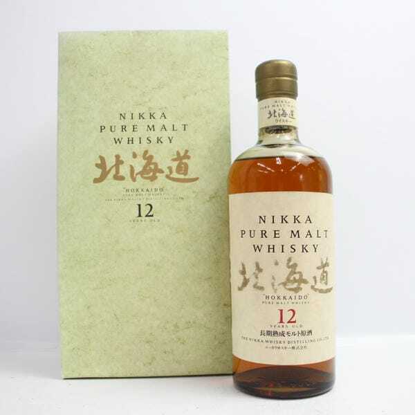 Yahoo!オークション -「ニッカピュアモルト北海道12年」(ウイスキー