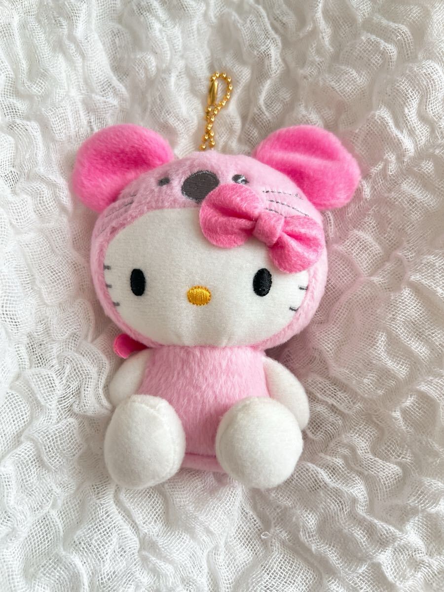 ハローキティ 干支マスコットホルダー ねずみ 2008 ハローキティ 干支