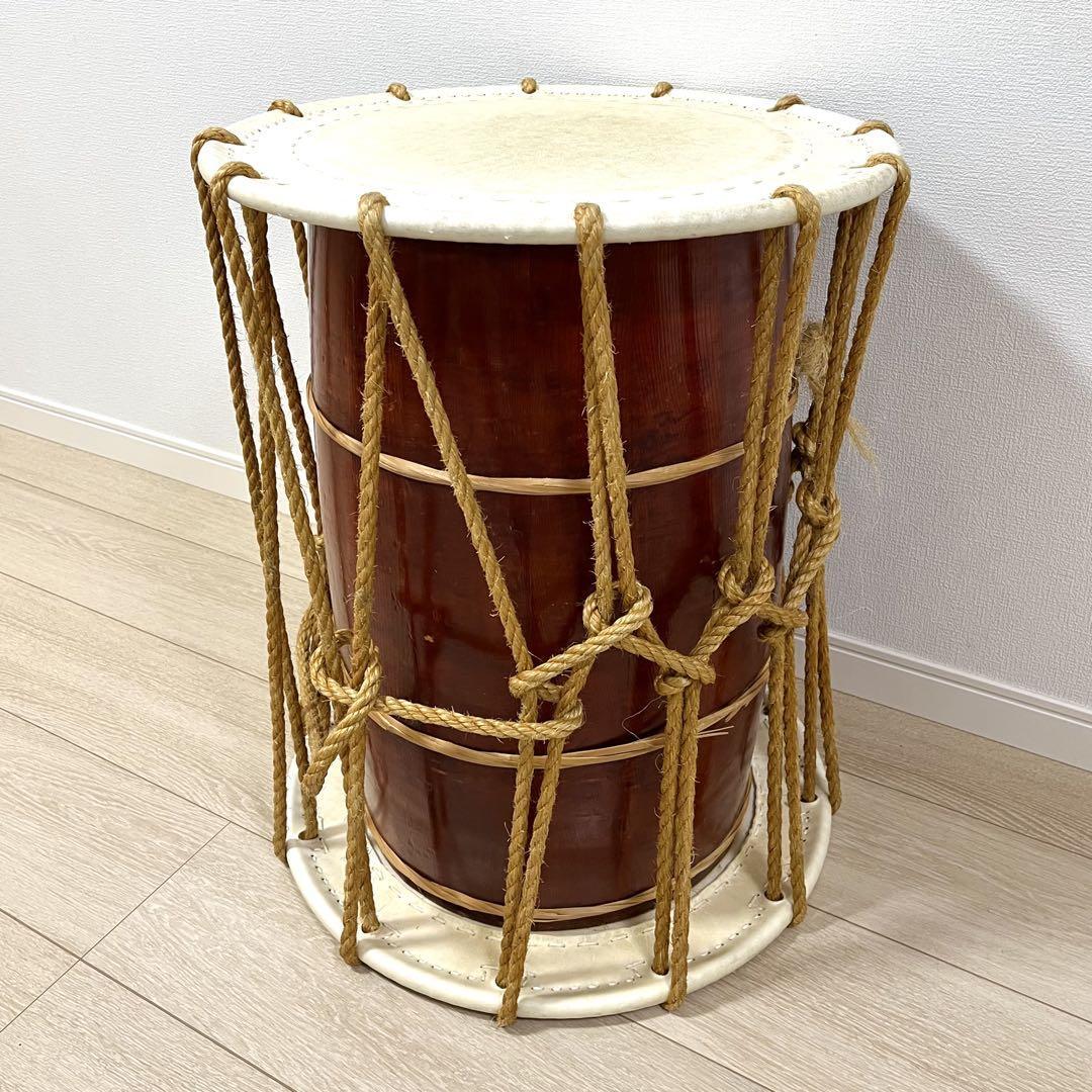 担ぎ太鼓 桶胴太鼓 締太鼓 中古品④ 担ぎ太鼓 桶胴太鼓 締太鼓 中古品