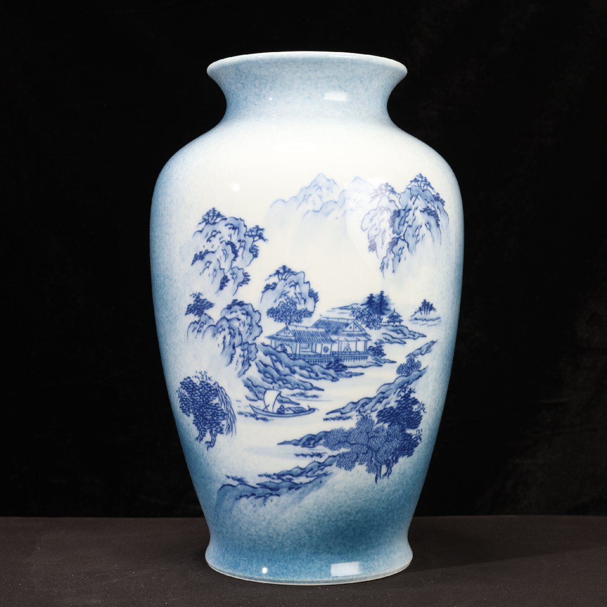 中国 染付 瓶 DT734 中国 染付 瓶 DT734 - メルカリ