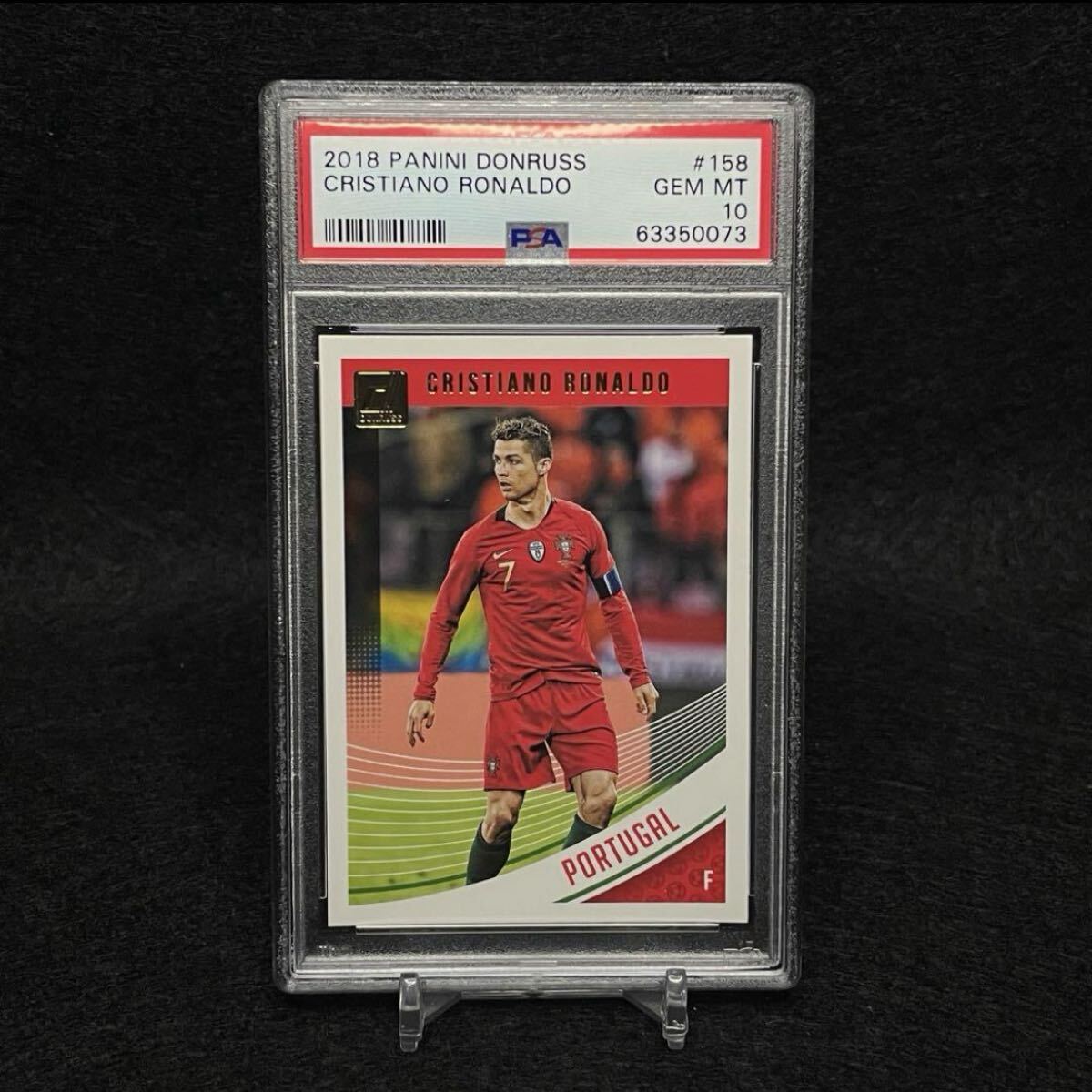 世界限定15枚】ロナウド ジャージカード ポルトガル レア パニーニ