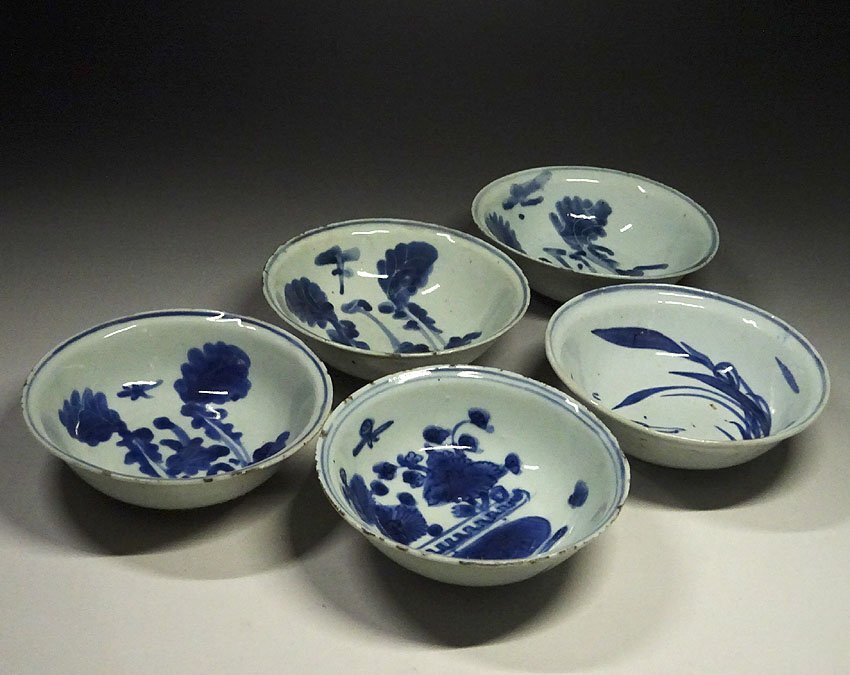 中国明時代 南京染付皿 直径約31.5㎝ 東Y7-0723⭐︎2F