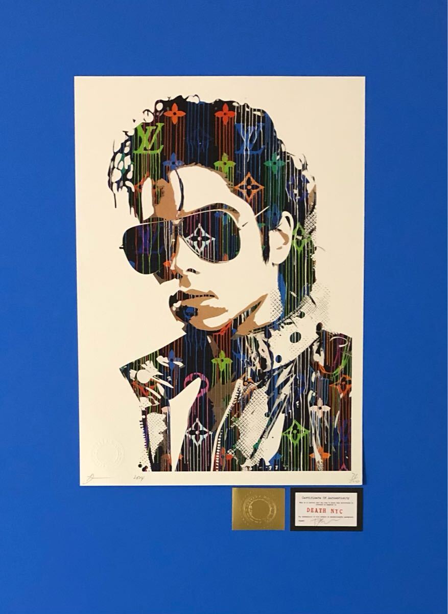 Yahoo!オークション -「michael jackson」(シルクスクリーン) (版画)の