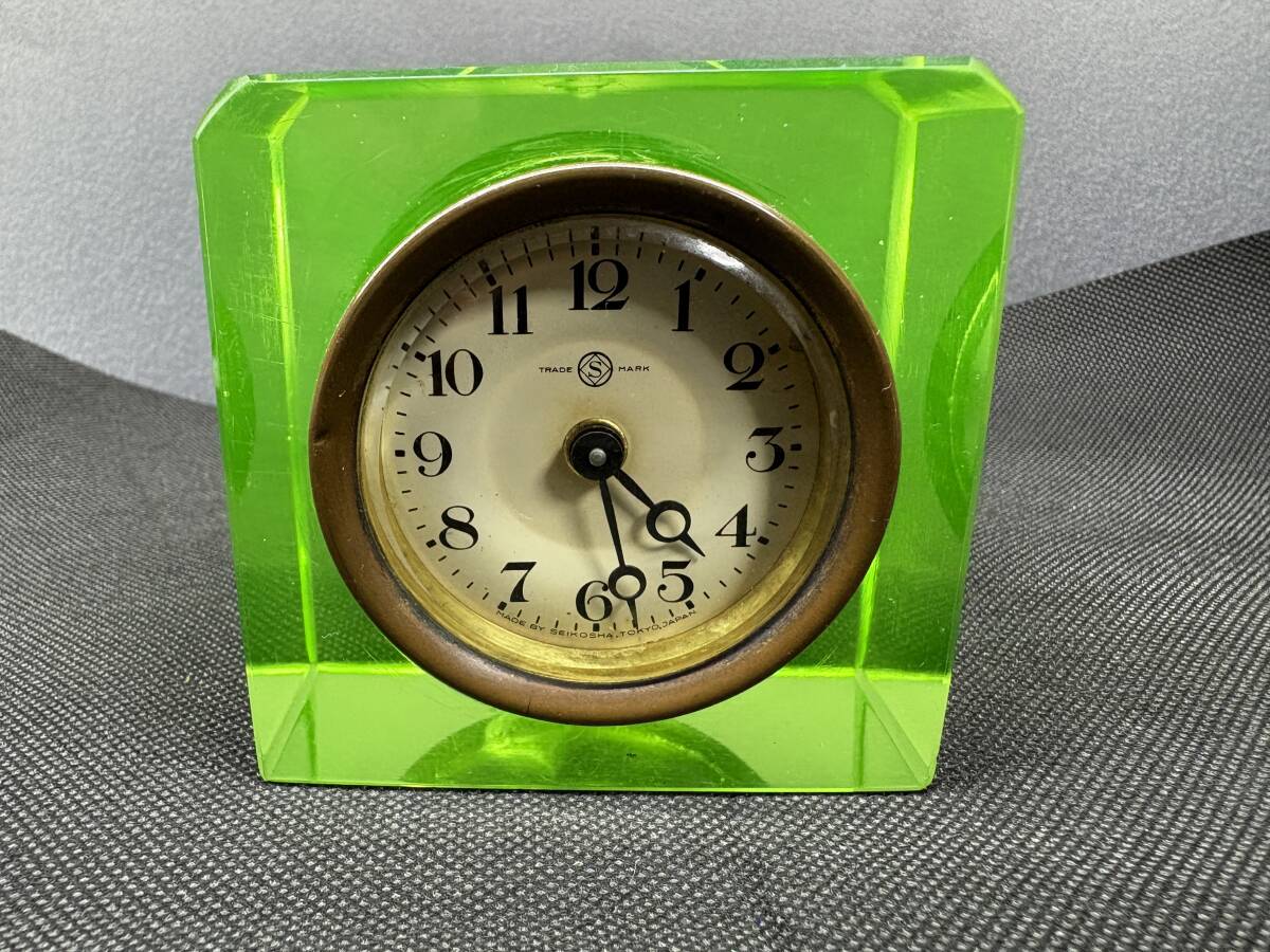 Yahoo!オークション -「ウランガラス置時計」の落札相場・落札価格