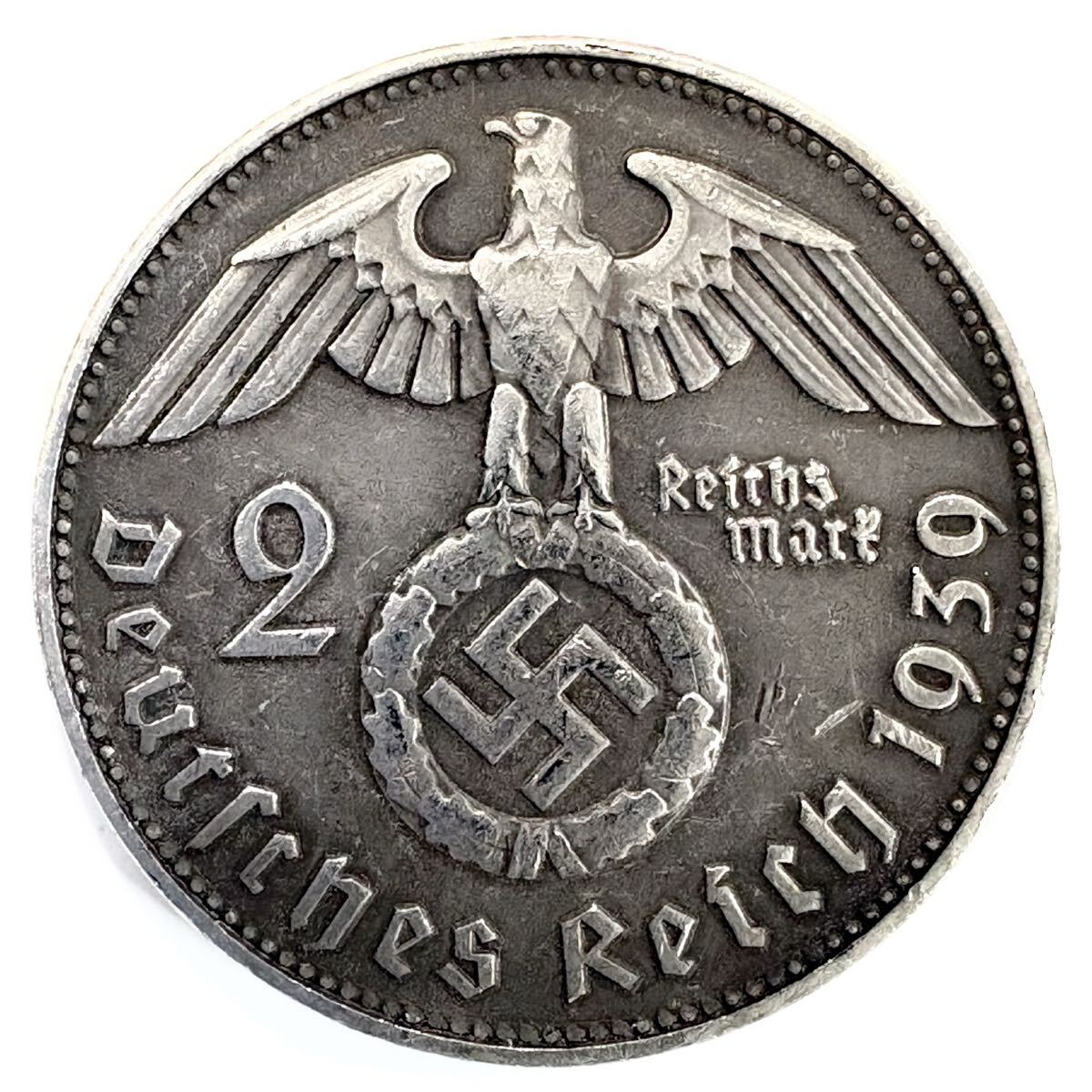 1934年F ドイツFriedrich Schiller 2ライヒスマルク銀貨 Yahoo