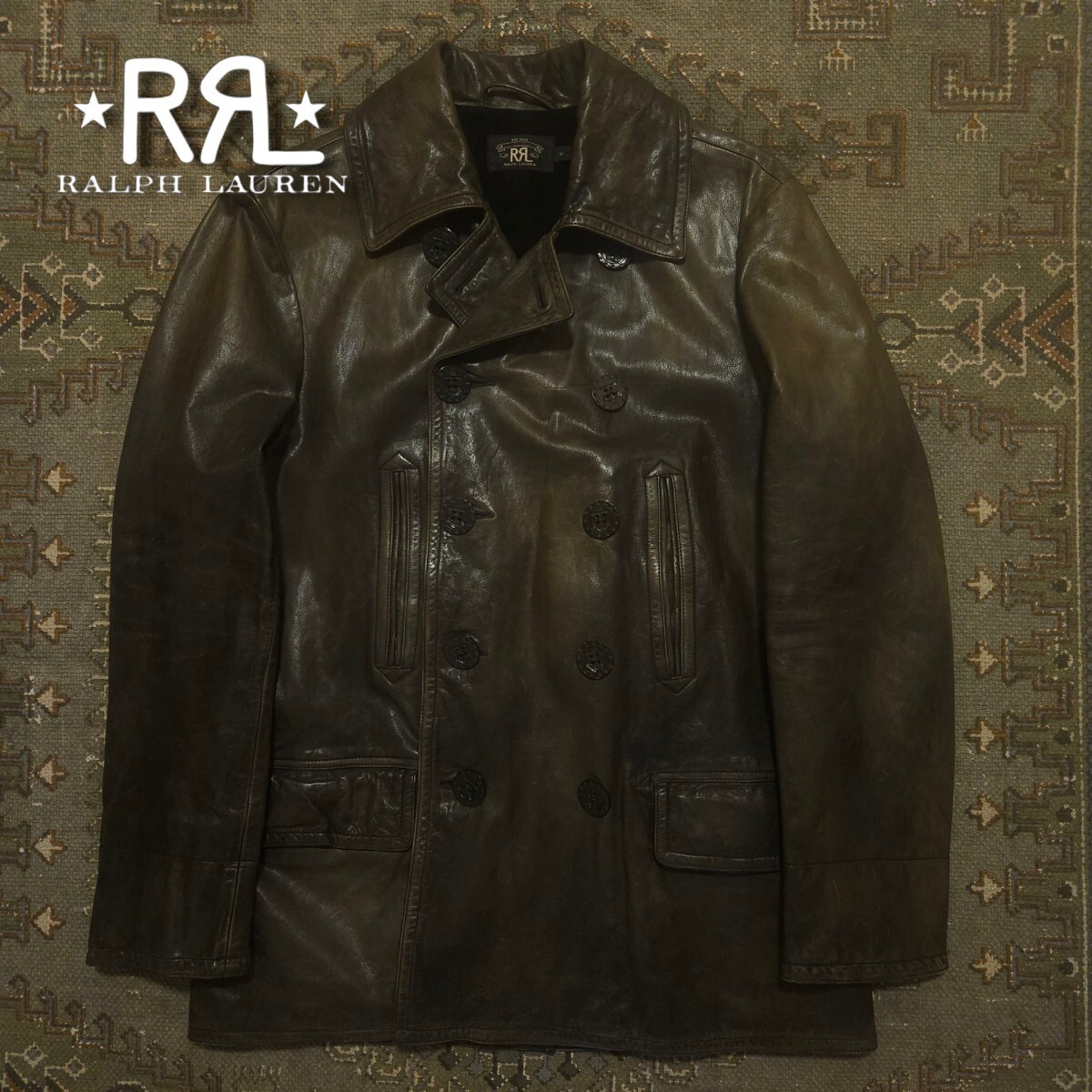 Yahoo!オークション -「RRL レザー ジャケット」の落札相場・落札価格