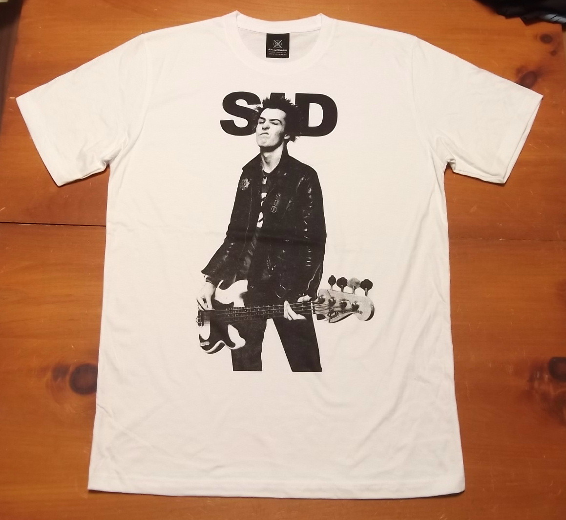 セックス ピストルズSid Vicious Tシャツ ジョニーデップ着用モデルM