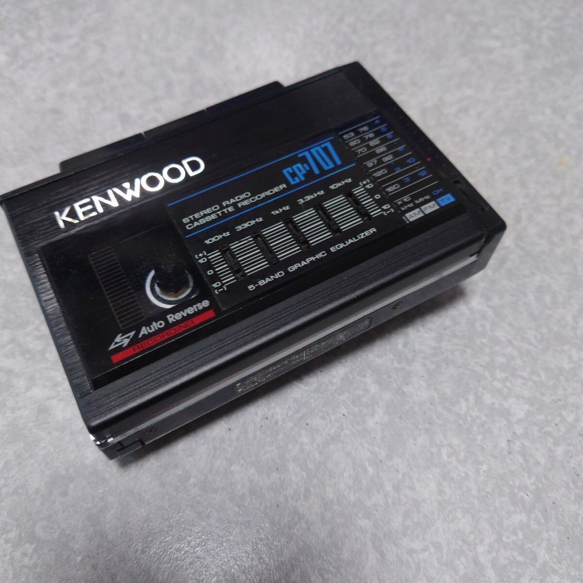 希少KENWOOD CP-707 カセットプレーヤージャンク KENWOOD CP-707