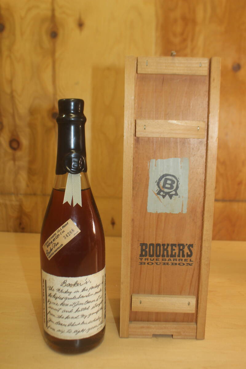 Yahoo!オークション -「バーボンウイスキー ブッカーズ」(飲料) の落札