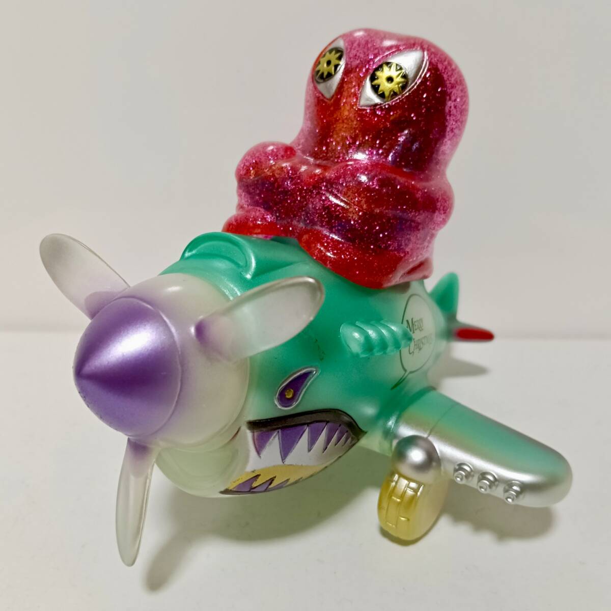 未開封】キャラクティックス ロッキンサンタヘドラ ソフビ charactics