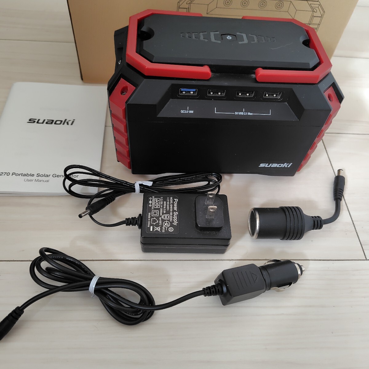 Yahoo!オークション -「ポータブル電源 s270」の落札相場・落札価格