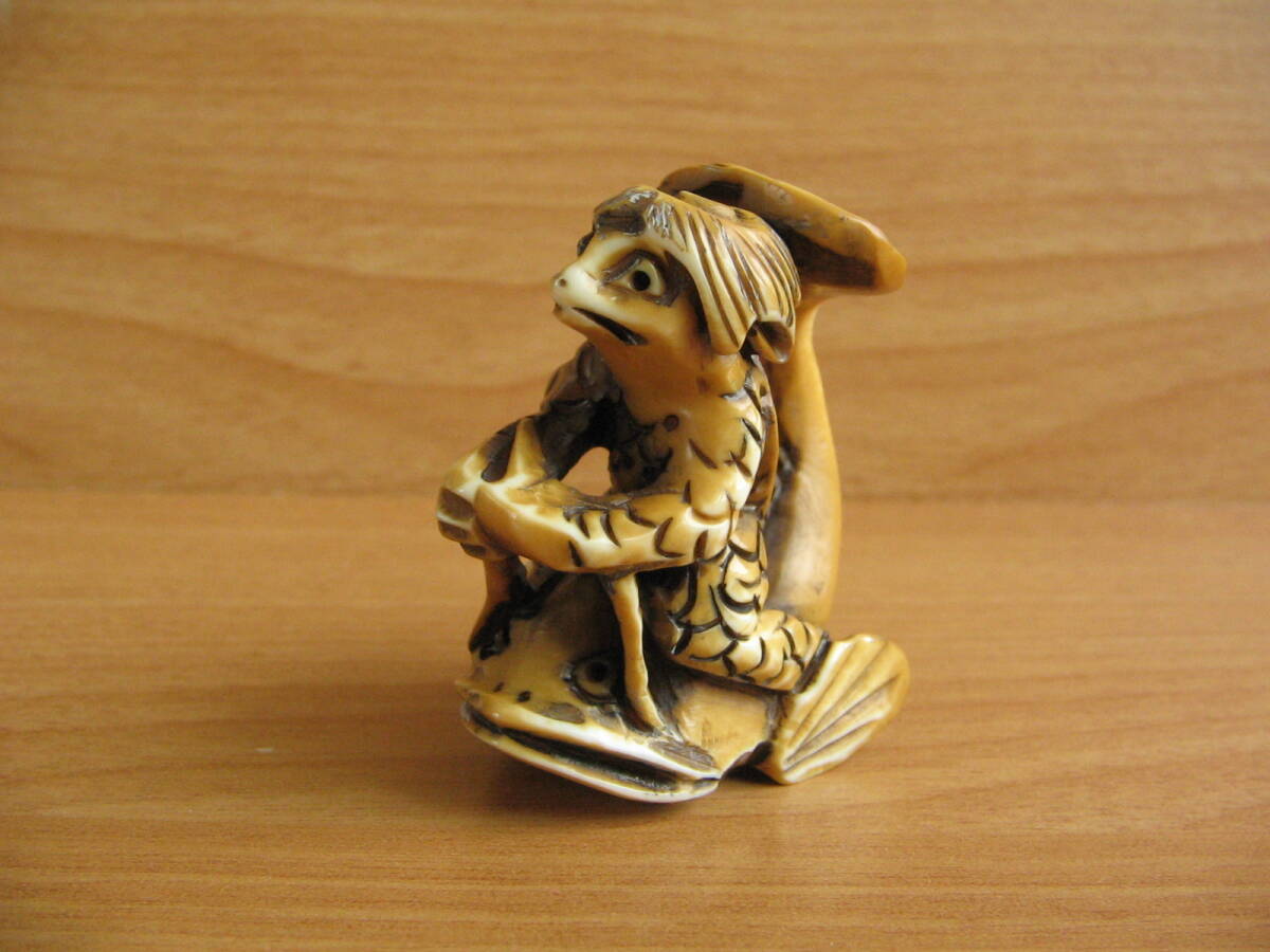 Yahoo!オークション -「河童」(根付) (東洋彫刻)の落札相場・落札価格