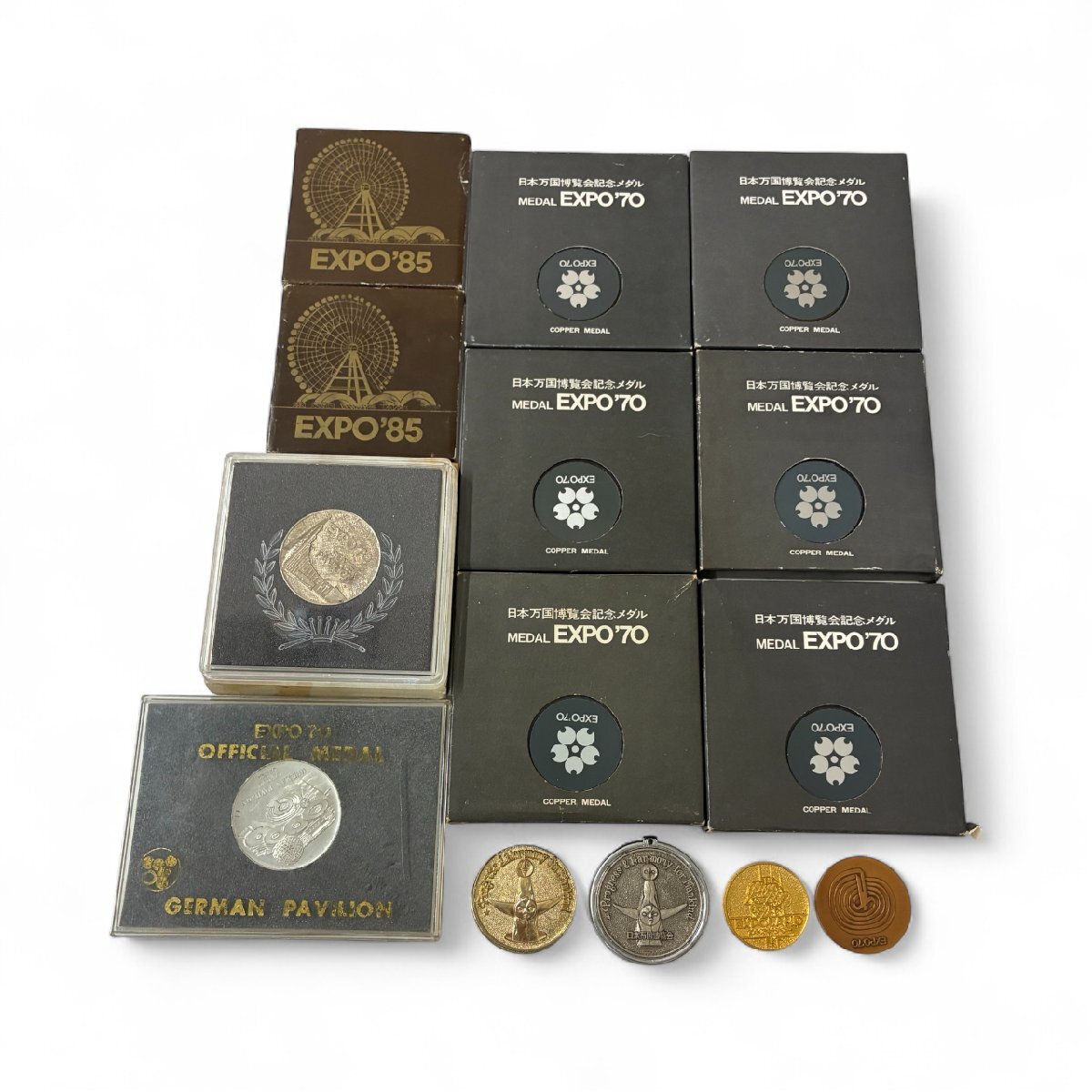 Yahoo!オークション -「expo 70 記念メダル」(その他) (記念硬貨)の