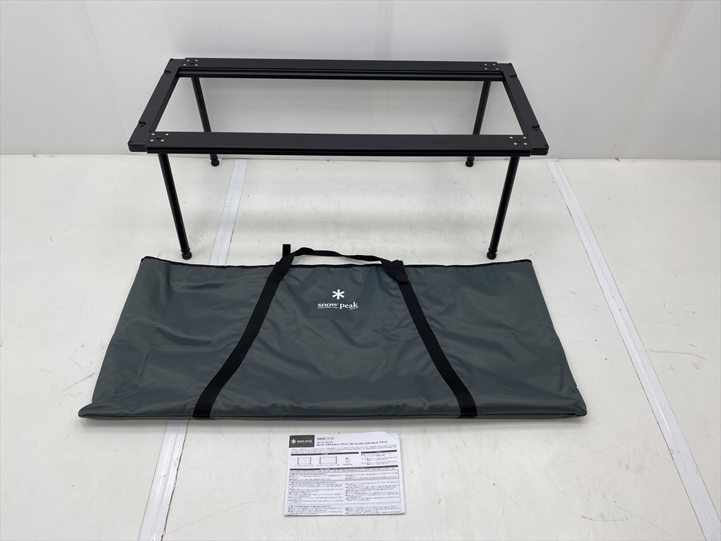 スノーピーク 雪峰祭2022秋限定 ジカロテーブル ブラック中古