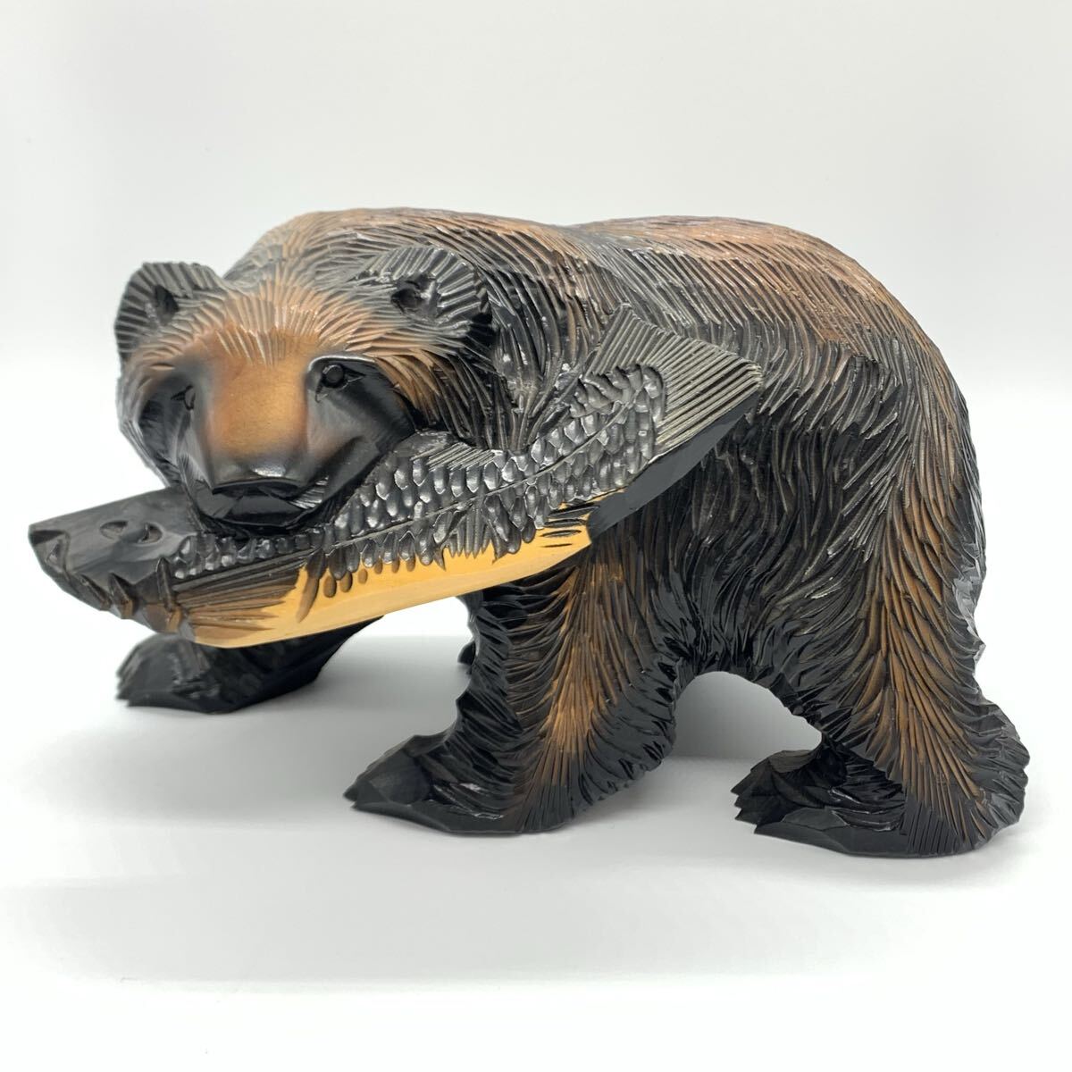 Yahoo!オークション -「北海道 お土産 木彫り 熊」の落札相場・落札価格