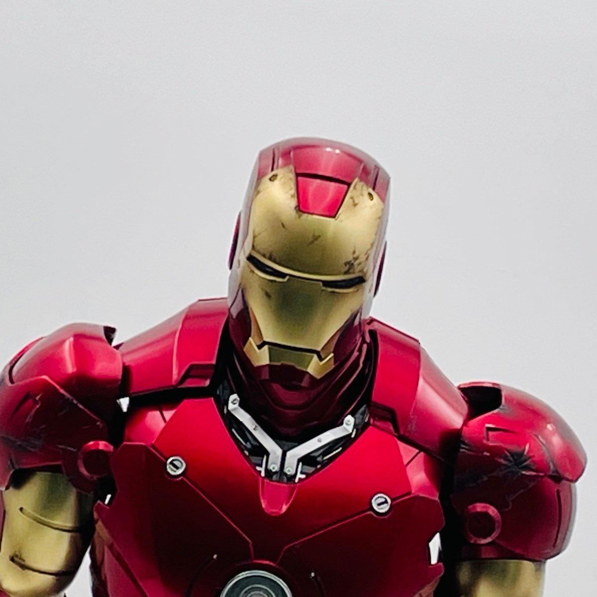 ホットトイズ】アイアンマン・マーク3（レッド＆シルバー・クロム