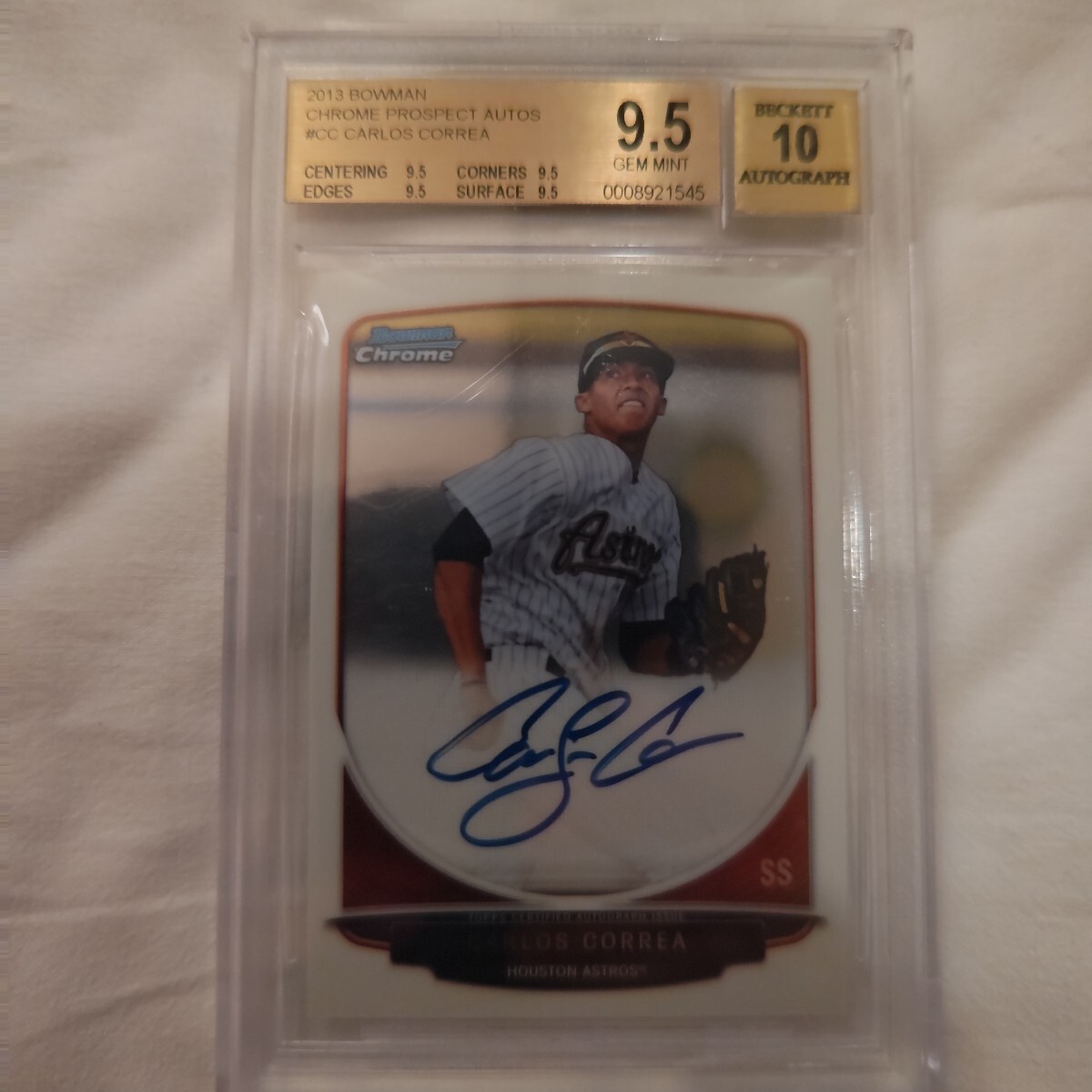 Yahoo!オークション -「carlos correa」(トレーディングカード) の落札