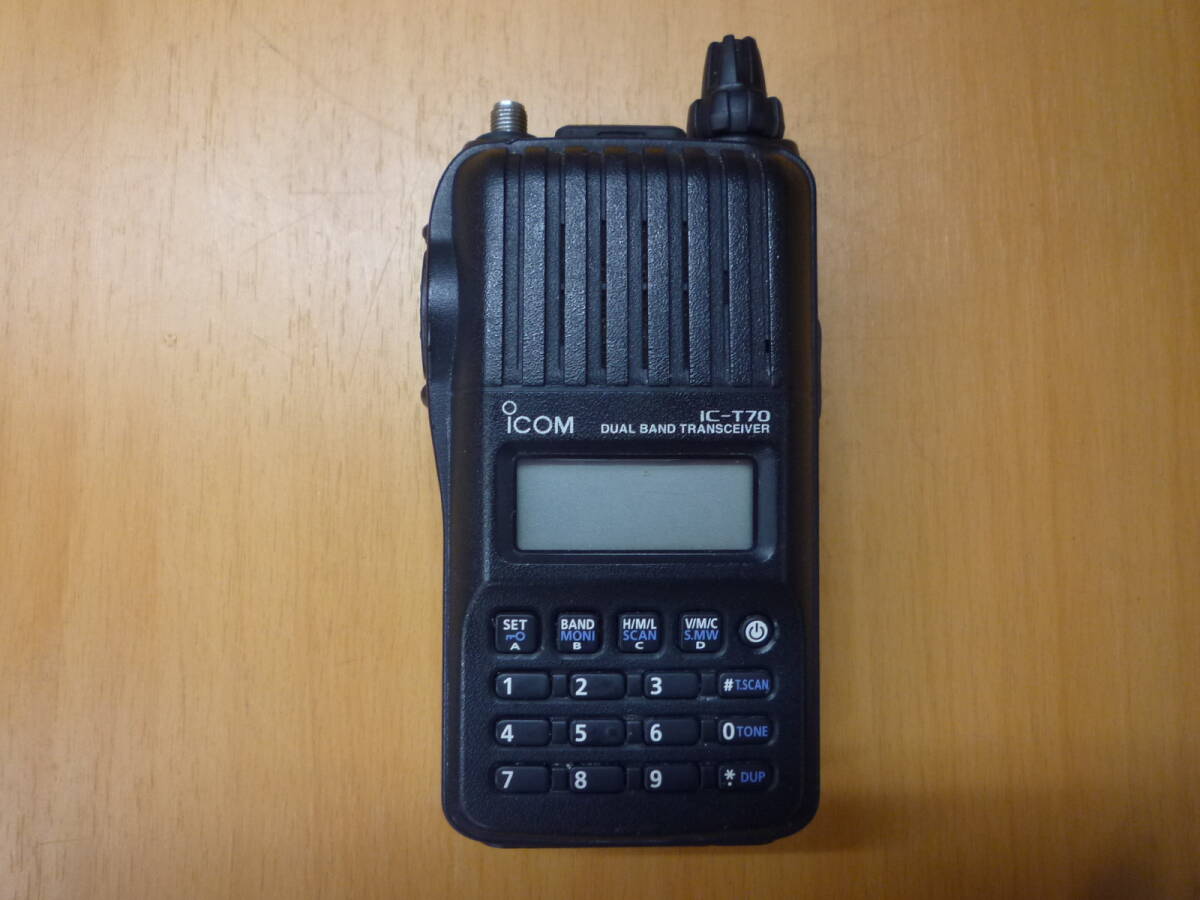 j.kazuアイコムIC－T 70ハンディ無線機 Yahoo!オークション -「t70