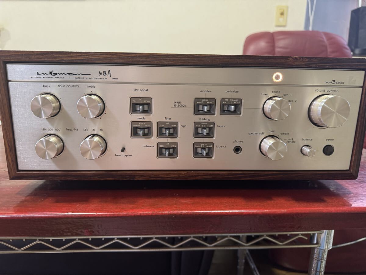 LUXMAN L-55A プリメインアンプ インテグレーテッド アンプ LUXMAN L