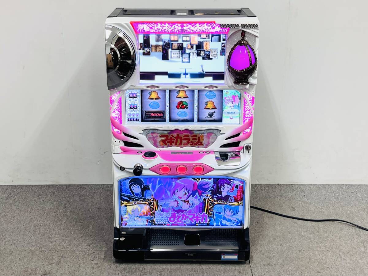 送料無料】魔法少女まどかマギカ！パチスロ実機！不要機！初代まどマギ