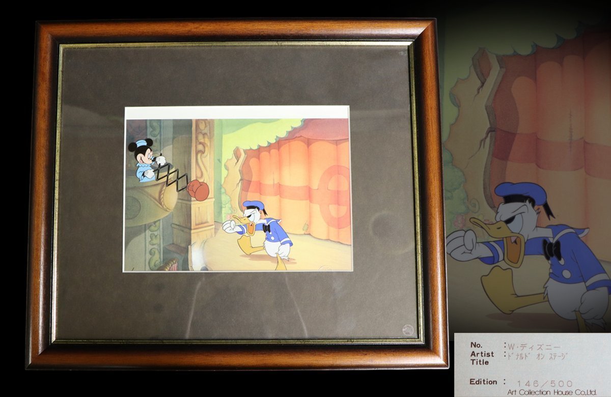 ディズニー セル画 限定品 WH ITE A NEW ディズニー セル画 限定品 WH ITE