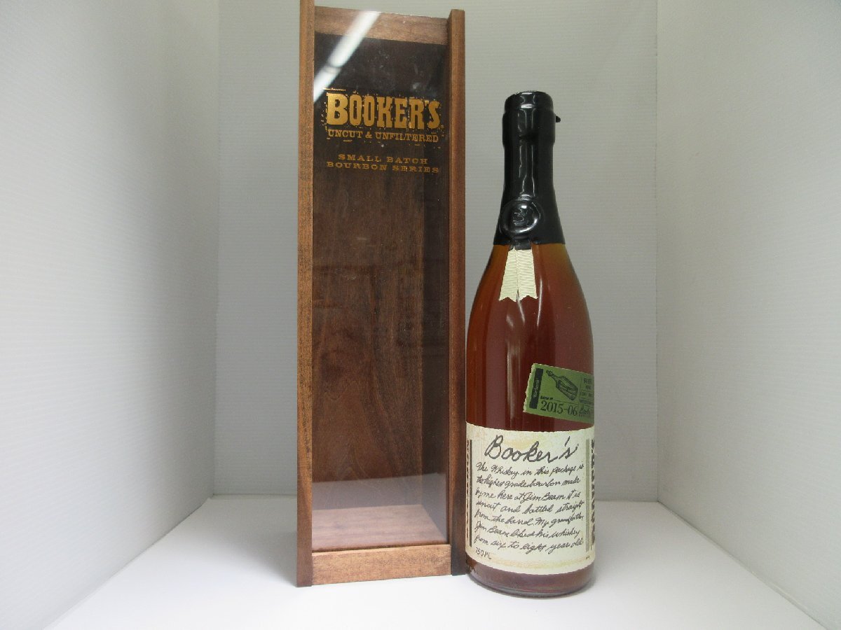 古酒】BOOKER'S ブッカーズ 未開封 木箱付き 古酒】BOOKER'S