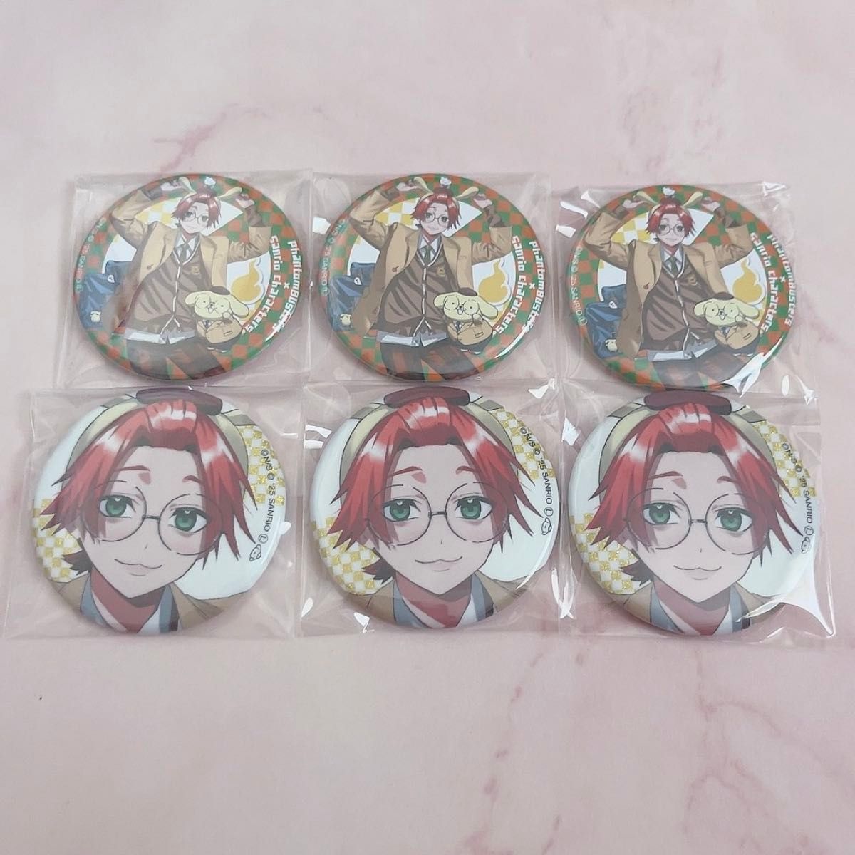 ファントムバスターズ ファンバス ファボテリア 缶バッジ アクリル