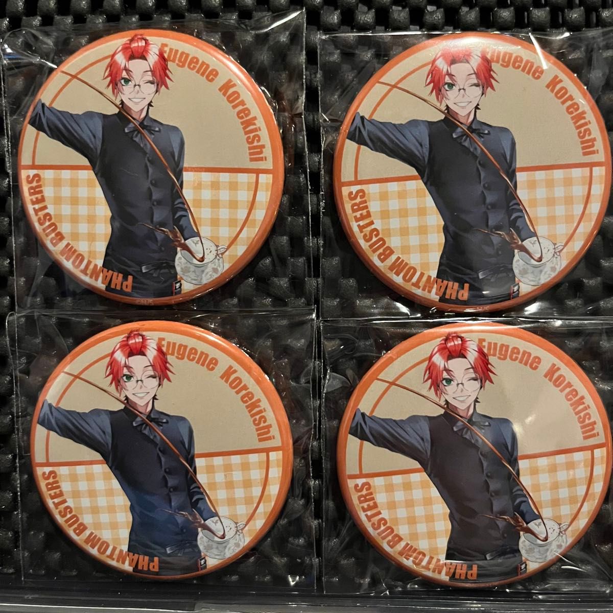 ファントムバスターズ ファンバス ファボテリア 缶バッジ アクリル