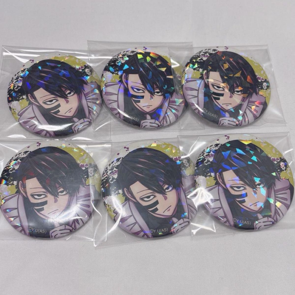 バラ売り可 桃源暗鬼 マズル ホログラム缶バッジ vol 5 メイド 桃宮 唾