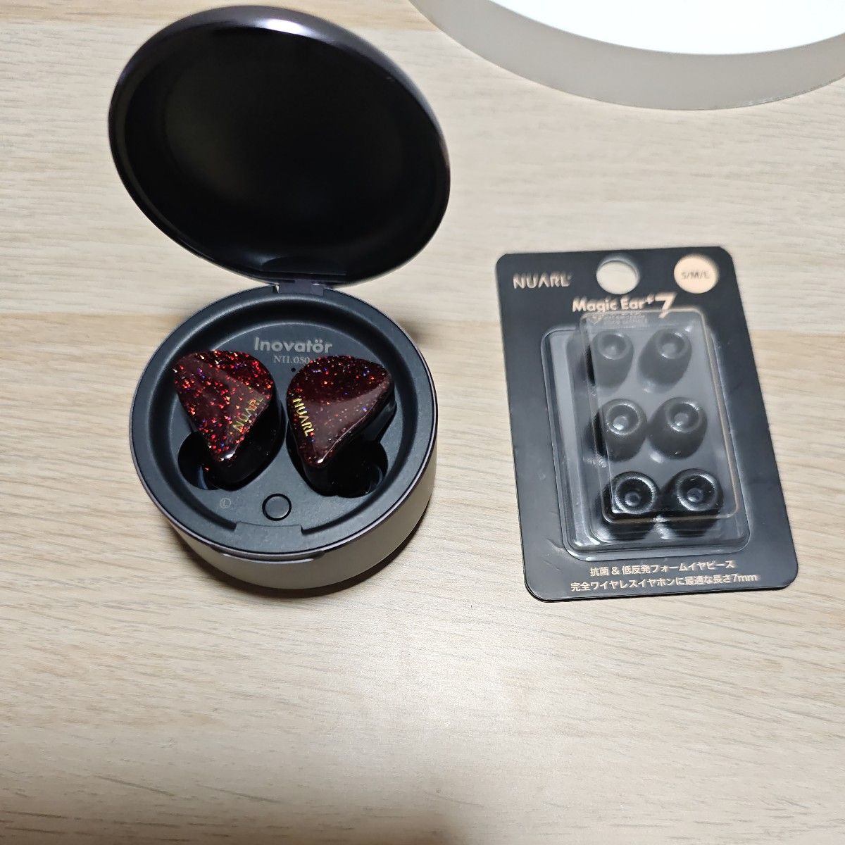 NUARL Innovator バーガンディレッド ワイヤレスイヤホン｜Yahoo
